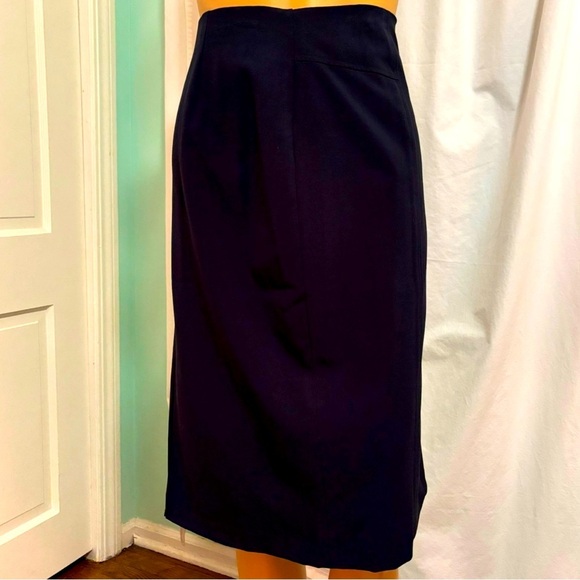 Kim Rogers Dresses & Skirts - KIM ROGERS NAVY SKIRT NEW WITH TAGS SIZE 14 FULLY LINED